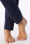 Lange manchetten broek diep blauw - Mix+ Relax