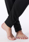 Langere broek met dubbelrib-manchetten, warm, zwart - Mix+ Relax