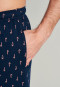 Broek lang fijn interlock suikerstokken rood  Mix + Relax