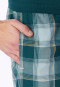 Hose lang Webware eisblau kariert - Mix+Relax