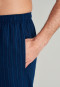 Broek lang flanel strepen blauw  Mix+Relax