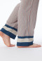 Lange geweven broek strepen multicolour - Mix+ Relax