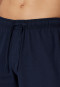 Boxer Jersey bleu foncé long - Mix & Relax Cotton