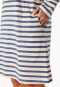 Nachthemd langarm Ringel champagner - Casual Essentials