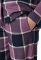 Lange flanel pyjama beige nachtblauw - selected! Premium Warming