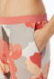 Schlafanzug 7/8 Doppelripp papaya - Modern Nightwear