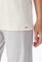 Pyjama 7/8 long coton bio crème - Casual Nightwear