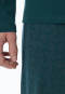 Pajamas long cuffs petroleum - Casual Essentials