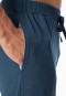 Schlafanzug lang dunkelblau - Modern Nightwear