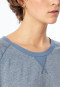 Schlafanzug lang jeansblau meliert - Casual Nightwear