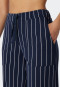 Pajamas long modal oversized shirt dark blue - Modern Nightwear
