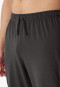 Pyjama lang biologisch katoen gestreept terracotta - 95/5 Nightwear