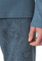 Pyjama lengte paisley jeansblauw - Fine Interlock
