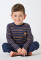 Pigiama lungo a righe in volpe curry - Nightwear bambini
