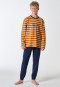 Schlafanzug lang Ringel whisky - Teens Nightwear