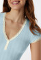 Shirt korte mouw bluebird - Revival Agathe