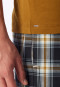 Short Sleeve Shirt in Curry - Mix+ Relax