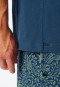 Shirt kurzarm Sweat-Qualität indigo - Mix+Relax
