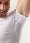 Shirt kurzarm V-Ausschnitt weiß - Premium Cotton
