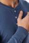 Maglietta a manica lunga in denim sbiadito - Revival Karl-Heinz