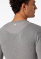 Shirt lange mouwen grijs-gemêleerd - Revival Karl-Heinz