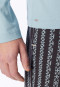 Shirt met lange mouwen en v-hals, ijsblauw - Mix+ Relax