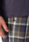 Shirt langarm V-Ausschnitt graphit - Mix+Relax