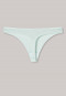 Thong string microfiber lace mineral - Invisible Lace