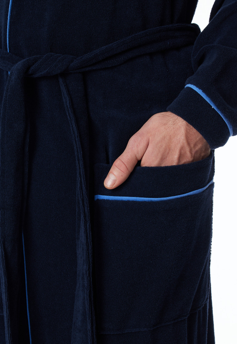 Badjas frottee navy - Roger Moore