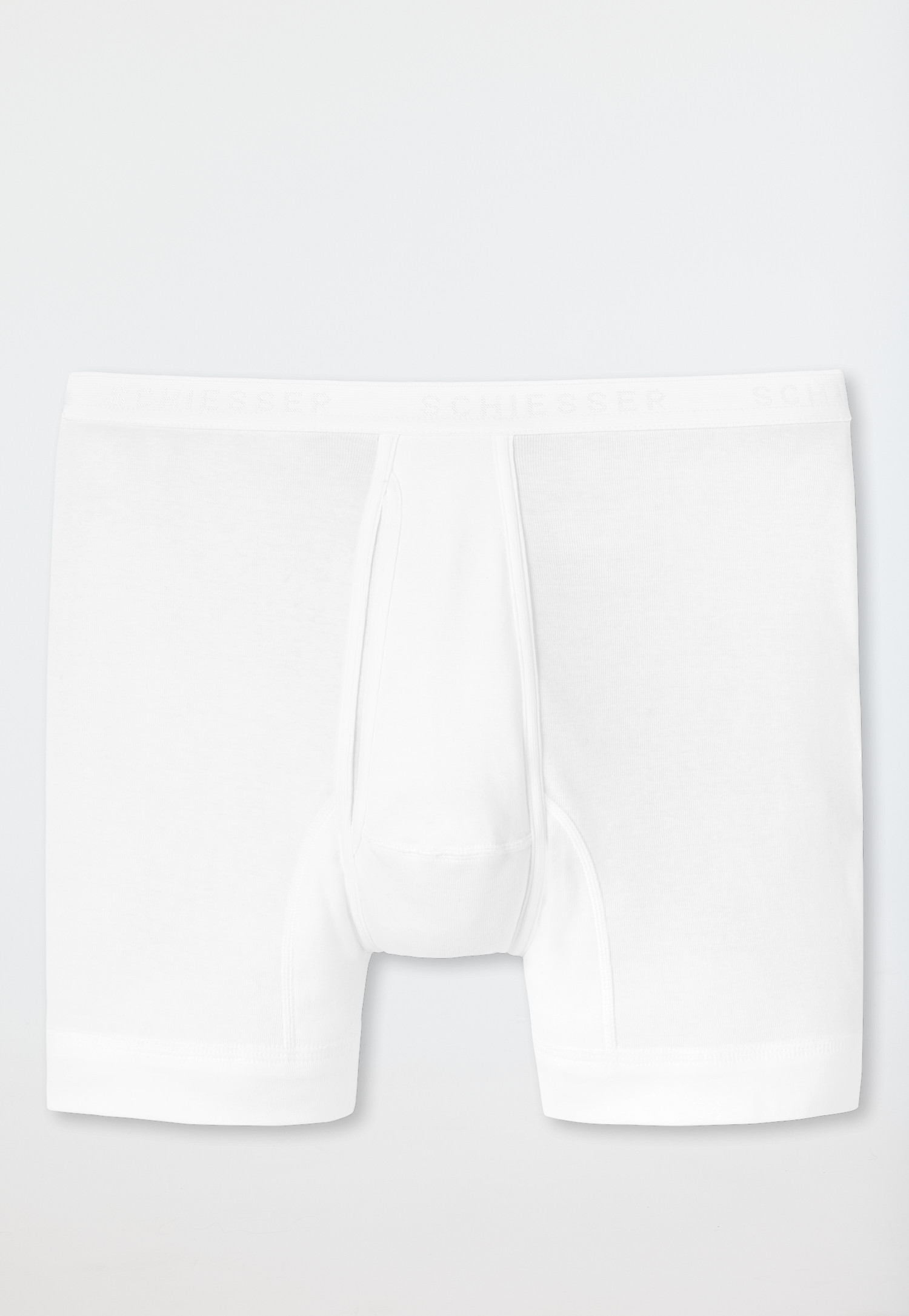 Short korte pijpjes met voorsluiting wit - Original Feinripp | SCHIESSER