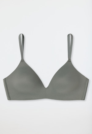 Soutien-gorge sans armature rembourré jade - Invisible Soft