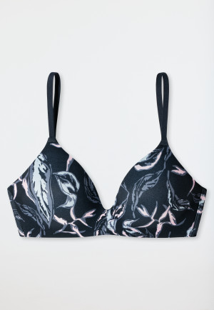 Bra without underwire padded multicolored - Invisible Soft