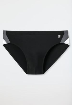 Knitwear Swim Trunks with Black Side Stripes - Nautical Active
