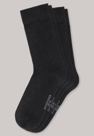 Chaussettes femme par lot de 2 noir - Long Life Cool