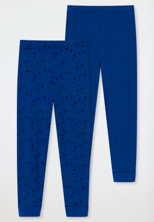 Underpants long 2-pack Organic Cotton soft waistband Gaming royal blue - Boys World