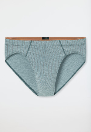 Supermini slip gedessineerd groen - 95/5