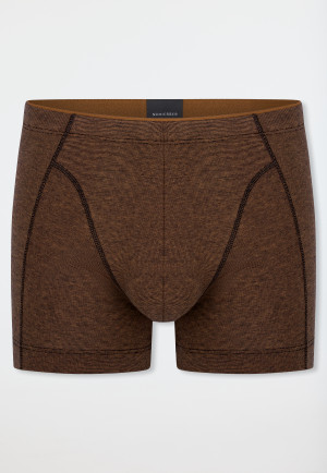 Patterned toffee-colored shorts - 95/5