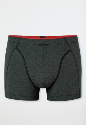 Shorts Organic Cotton patterned dark green - 95/5