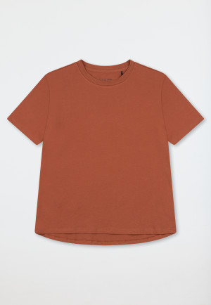 Shirt kurzarm terracotta - Mix+Relax