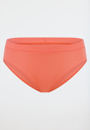 Rio-Slip Doppelripp Organic Cotton pfirsich - Pure Rib