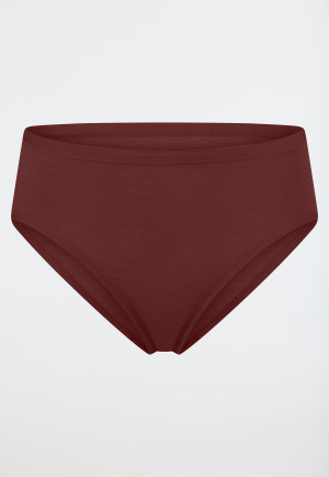 Culotte midi brun-rouge - Personal Fit