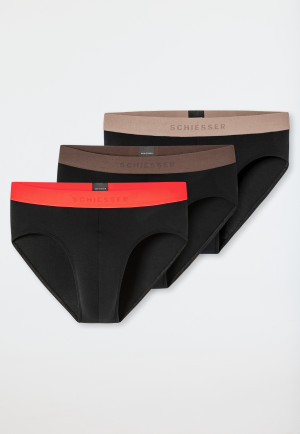 Rio-slips, set van 3, meerkleurig - 95/5