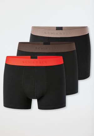 Shorts, set van 3, meerkleurig - 95/5
