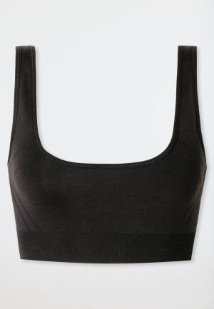 Omkeerbaar zwart bustier - Casual Seamless