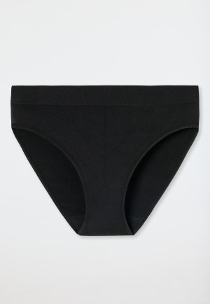 Slip Rio senza cuciture nero - Casual Seamless