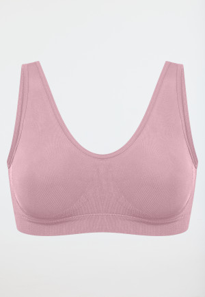 Bustier naadloze uitneembare pads rozenhout - Classic Seamless