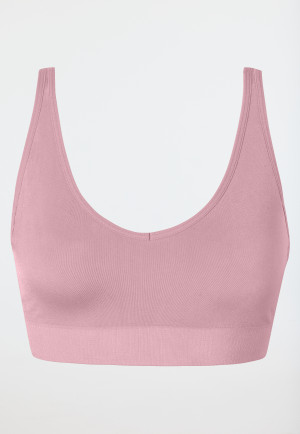 Soutien-gorge souple coussinets amovibles bois de rose - Classic Seamless