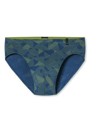 Supermini modal imprimé vert gazon - Long Life Soft