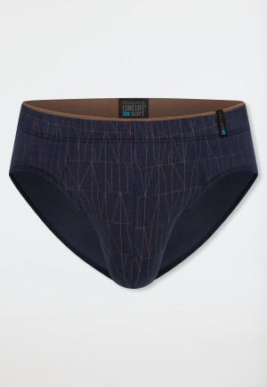 Supermini Modal fantasia blu mare intenso - Long Life Soft