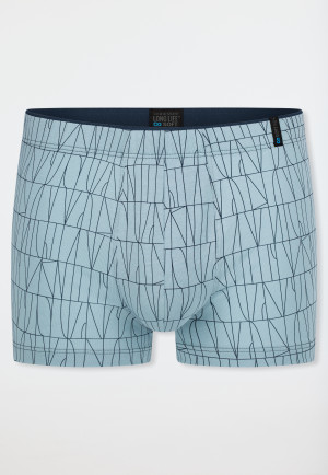 Shorts en modal imprimé bleu glacier - Long Life Soft